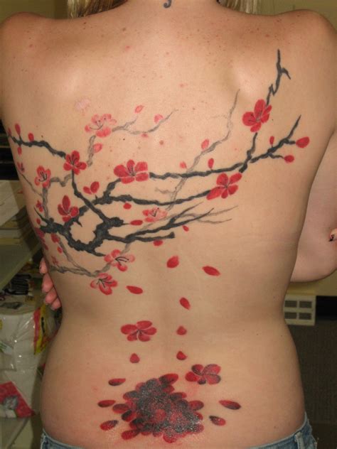 Cherry Blossom Tattoos Designs, Ideas and Meaning - Tattoos For You