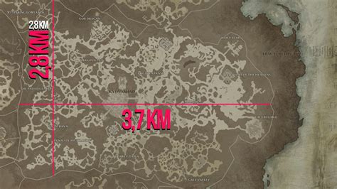 Diablo 4: How big is the Map Size? We calculated the World