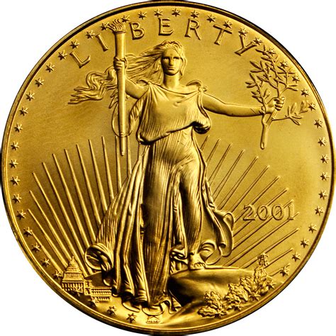 Value of 2001 $25 Gold Coin | Sell .5 OZ American Gold Eagle