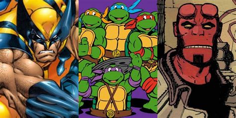 10 Famous Comic Characters Who Need To Meet The Teenage Mutant Ninja Turtles