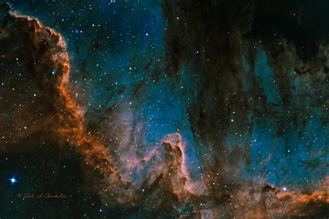 NGC 7000 The North American Nebula Cygnus Wall – Chamberlain Observatory