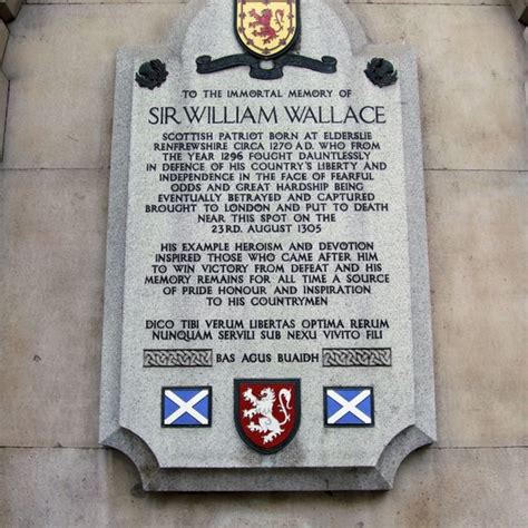 William Wallace Memorial – London, England - Atlas Obscura