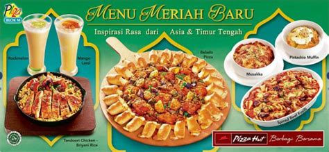 Pizza Hut Promo Menu Meriah Baru Harga Mulai Dari Rp. 50.000,-/Orang ...