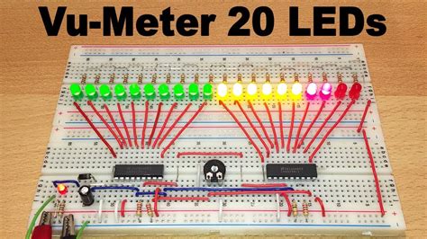 Vu Meter Schematic Diagram