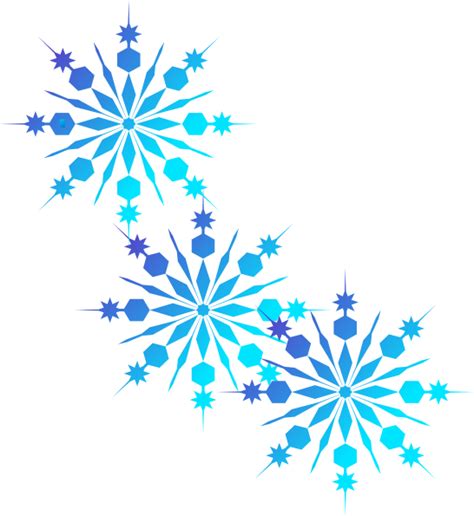 Christmas Snowflakes Borders Clipart - Clipart Suggest