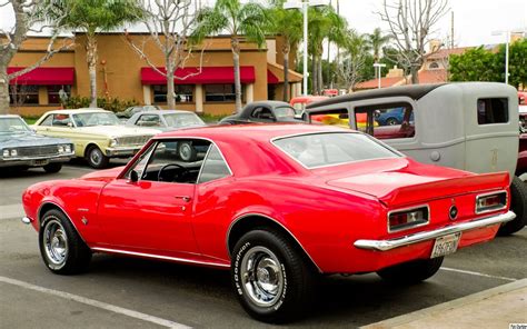 1967 Chevrolet Camaro 327 Coupe - red - rvl | Chevrolet camaro, Camaro, Muscle cars