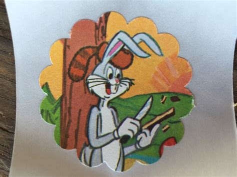 Looney Tunes Stickers Cartoon Stickers Bugs Bunny Stickers | Etsy