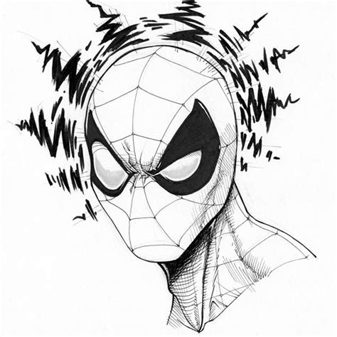 Inktober 2014 (Updated Daily) on Behance | Spiderman art sketch ...