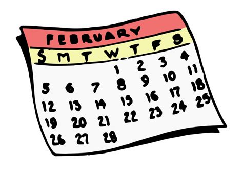 transparent month calendar clipart - Clip Art Library