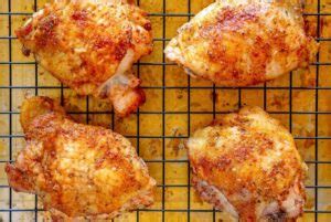 Crispy Southern Baked Chicken Thighs | A Reinvented Mom