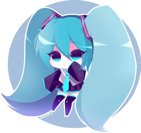 Fanart Miku Hatsune Chibi by YunYunFox on DeviantArt