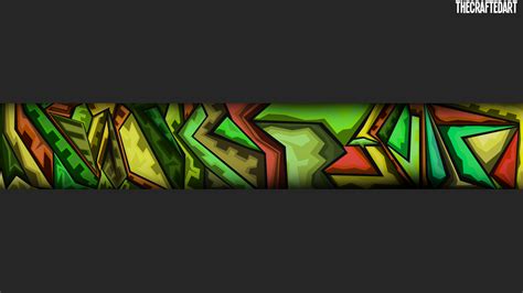 Green Youtube Banner Template