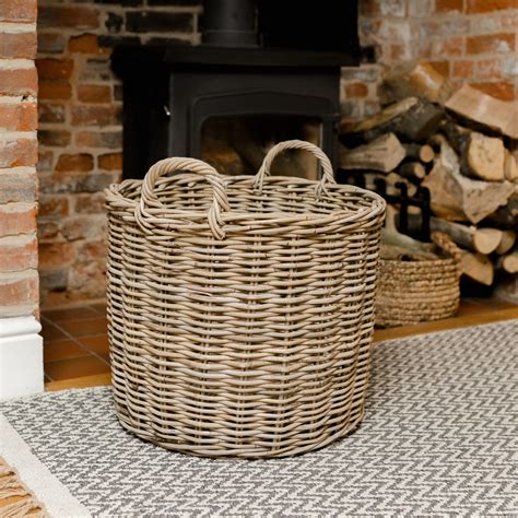 Rattan Basket - Round Large