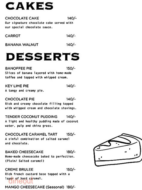 Menu of Dyu Art Cafe, Koramangala, Bangalore | Dineout discovery