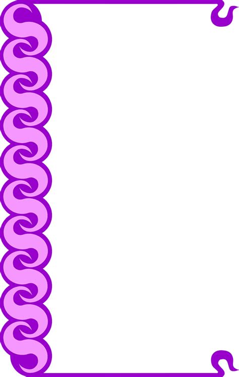 Purple Swirl Border | Wallpapers Gallery