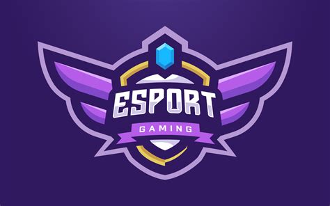 Esports Logo Template for Gaming Team or Tournament 7681092 Vector Art at Vecteezy