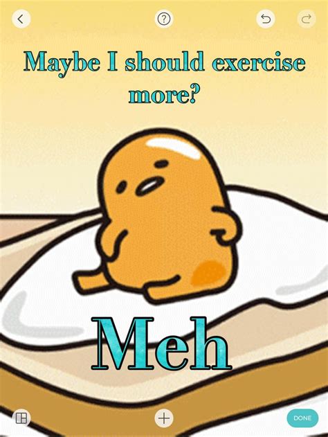 Hilarious gudatama is lazy again | Gudetama, Hilarious, Cute