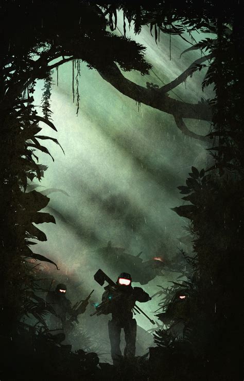 Geek Art Gallery: Posters: Environments of Halo