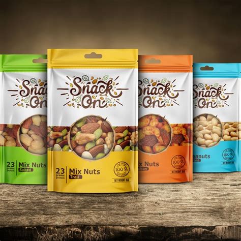 Snack Packaging Ideas - 203+ Best Snack Packaging Designs In 2022 | 99designs