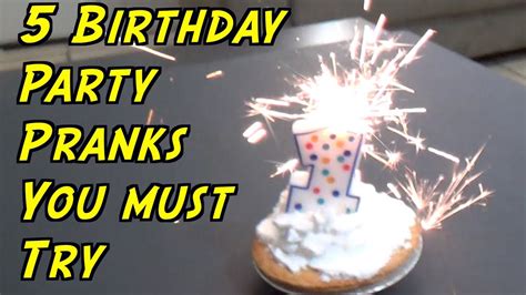 Funny Birthday Pranks For Adults - Funny PNG