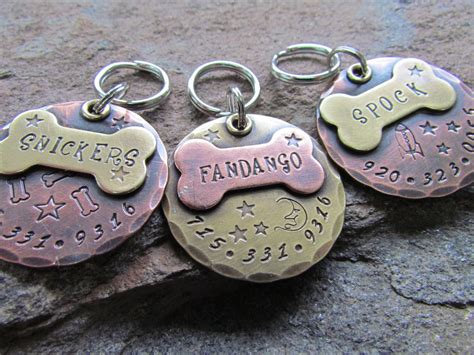 Large Dog Tag Dog collar tag pet id tag pet tag custom