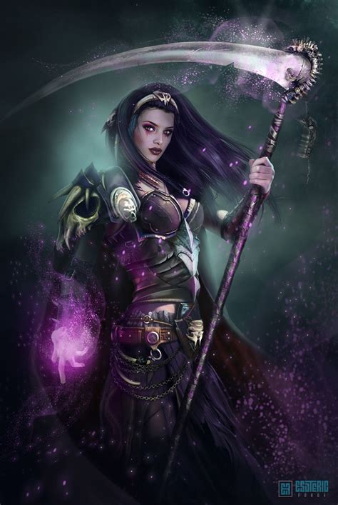 The Best 21 Female Necromancer Fantasy Art