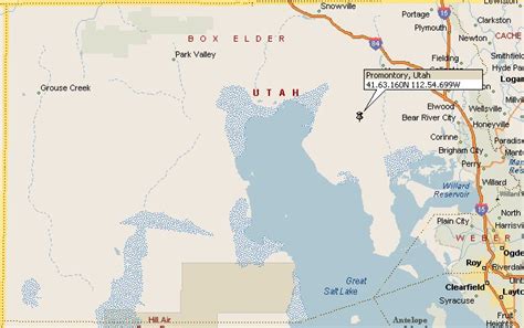 Promontory Point, Utah Map 2