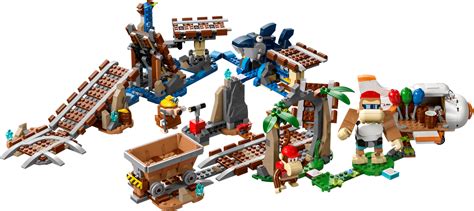 Diddy Kong's Mine Cart Ride Expansion Set 71425 | LEGO® Super Mario™ | Buy online at the ...