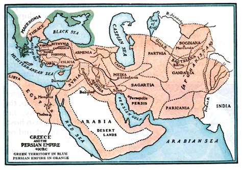 Ancient Map Of Middle East