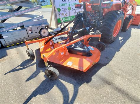 72" Land Pride finish mower with 1 hour of use | OrangeTractorTalks - Everything Kubota