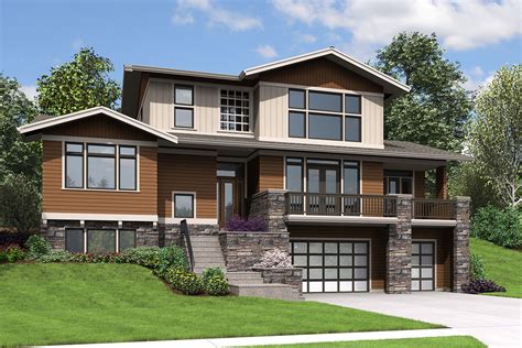 Garage Under House Floor Plans - floorplans.click