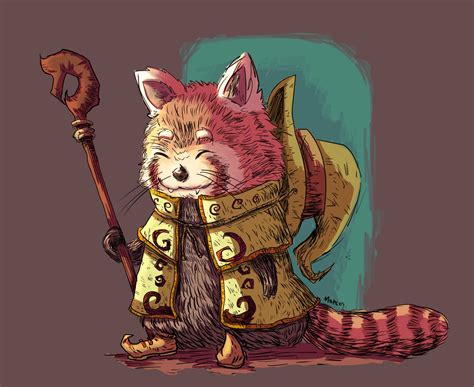 Mage Red Panda, Marcos Rodrigues | Red panda, Cute animals, Panda