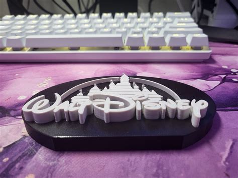 Walt Disney 3d Printed Logo Sign - Etsy