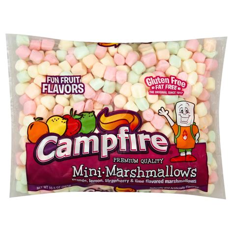 Campfire Fruit-Flavored Mini Marshmallows - Shop Baking chocolate ...