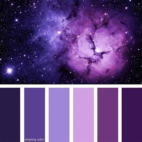 Purple Galaxy Purple Color Schemes, Color Schemes Colour Palettes, Colour Pallette, Color Combos ...