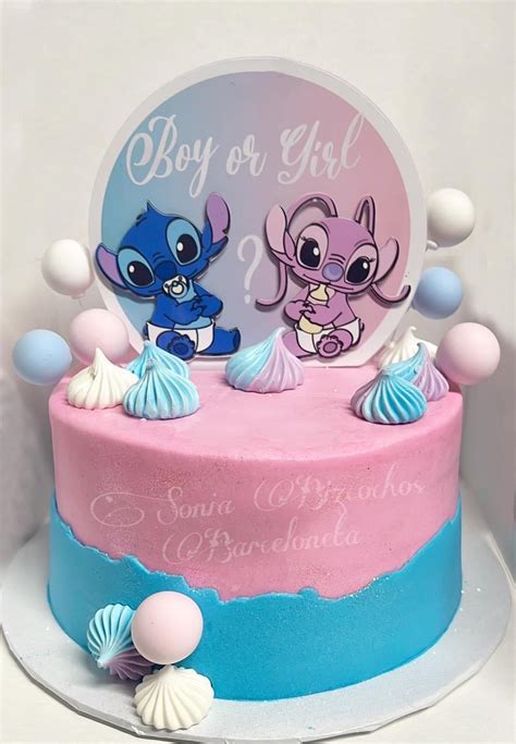 Pin by yolanda moreno on Gender reveal stitch and angel in 2023 | Baby gender reveal party ...