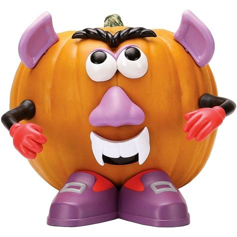 Halloweeen Club Costume Superstore. Deluxe Mr. Potato Head Pumpkin Decorating Kit