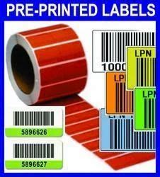 Pre-Printed Labels at best price in Pune by Chinmay Enterprises | ID: 9898782733