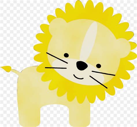 Yellow Cartoon Animal Figure, PNG, 1567x1451px, Watercolor, Animal ...