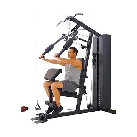 Home Gym SCM-1148L 148LB Multifunctional Full Body Home Gym Equipment for Home Workout Equipment ...