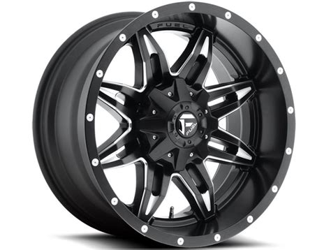 Fuel Black Lethal Wheels | Rugged Ridge