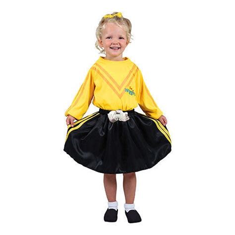 The Wiggles Emma Yellow Dress Up Costume 3-5 yrs