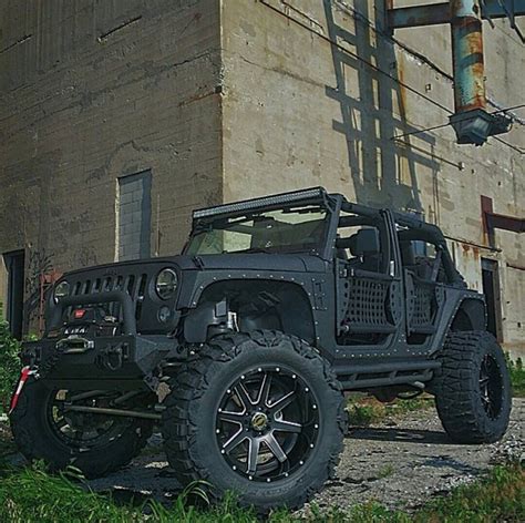 Jacked Up | Black jeep, Jeep life, Jeep wrangler