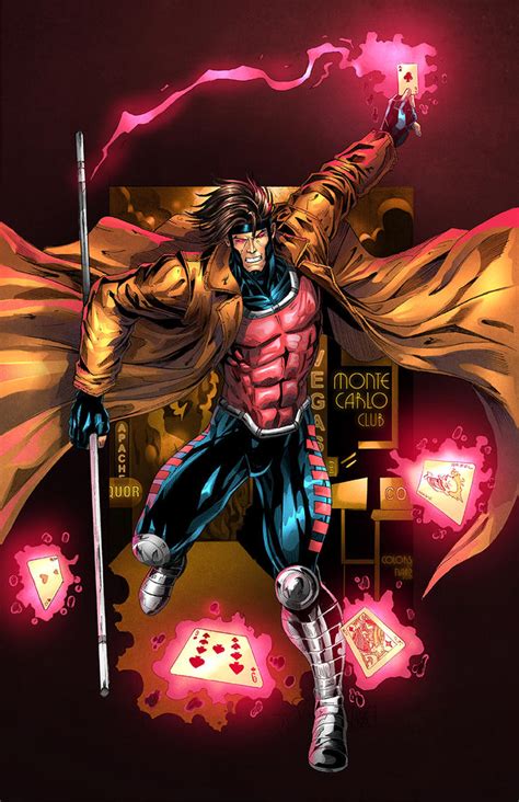 Gambit colors by nahp75 on DeviantArt