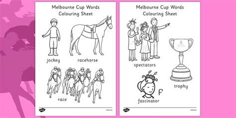 Melbourne Cup Printables