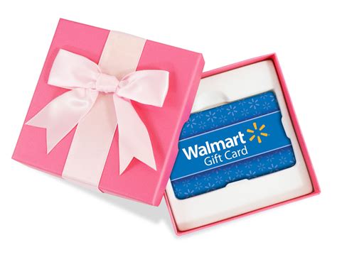 Walmart Gift Card in a Pink Gift Box - Walmart.com