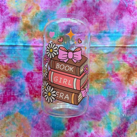 Book Girl Era Coquette Glass Can – Schoolgirl Style