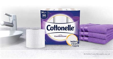 Amazon: Cottonelle Ultra ComfortCare Toilet Paper - 36 Family+ Rolls - MyLitter - One Deal At A Time