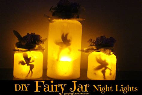 DIY Fairy Jar Night Lights - Paging Fun Mums