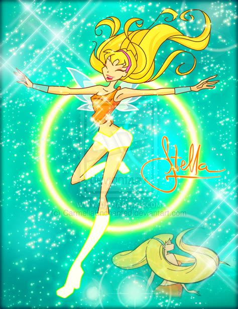 Winx in Transformation: Magic Winx (Stella) - The Winx Club Fan Art (36095399) - Fanpop